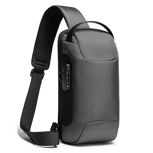 EPibuss Anti-theft Men Waterproof Multifunction Crossbody Short Trip Chest Backpack