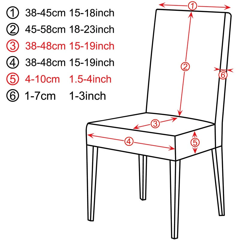 EPibuss Printed Stretch Elastic Chair Cover For Office/Restaurant/Banquet/ Hotel/ Home Decoration