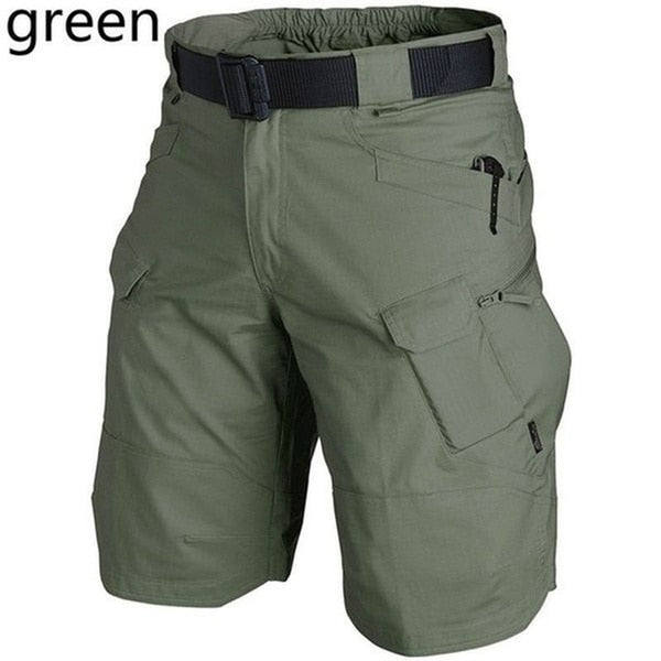EPibuss Men Summer Outdoor Sports Army Multi-Pocket Shorts