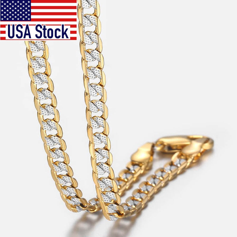 EPibuss For Men Women Trends max Gold Color Chain Necklace