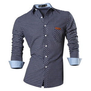 EPibuss Men Dress Fashion  Long Sleeve Shirts