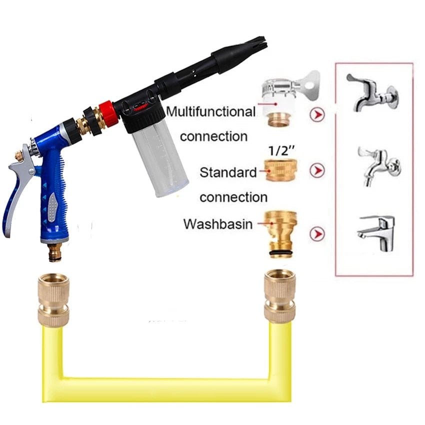 EPibuss High Pressure Car Washer/Nozzle Garden  Metal Water Sprinkler Gun