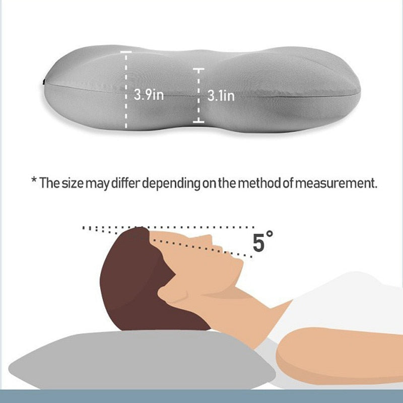 EPibuss Neck Micro Airball Washable Pillow and PillowCase