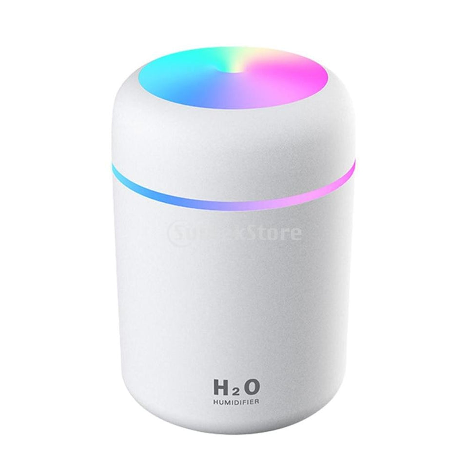 EPibuss Portable Aroma Oil Diffuser Electric Air Humidifier with Colorful Night Light for Home Car