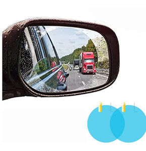 EPibuss 2Pcs/Set Nano Coating Anti Fog Rainproof  Rearview Mirror Film For Car