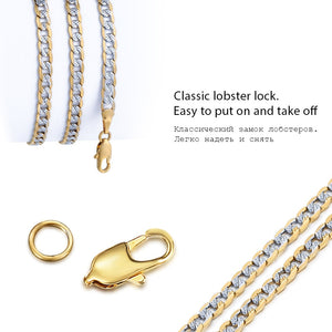 EPibuss For Men Women Trends max Gold Color Chain Necklace