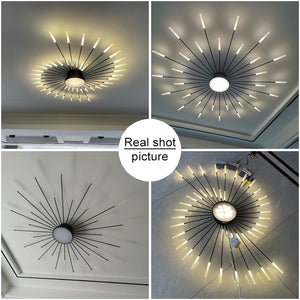 EPibuss Living Room Bedroom Modern Ceiling Chandelier Led Firework For Dining Room