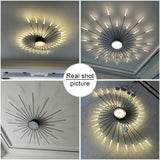 EPibuss Living Room Bedroom Modern Ceiling Chandelier Led Firework For Dining Room