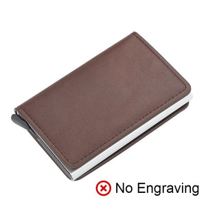 EPibuss Men Carbon Aluminum Credit Card Case Holder Wallet