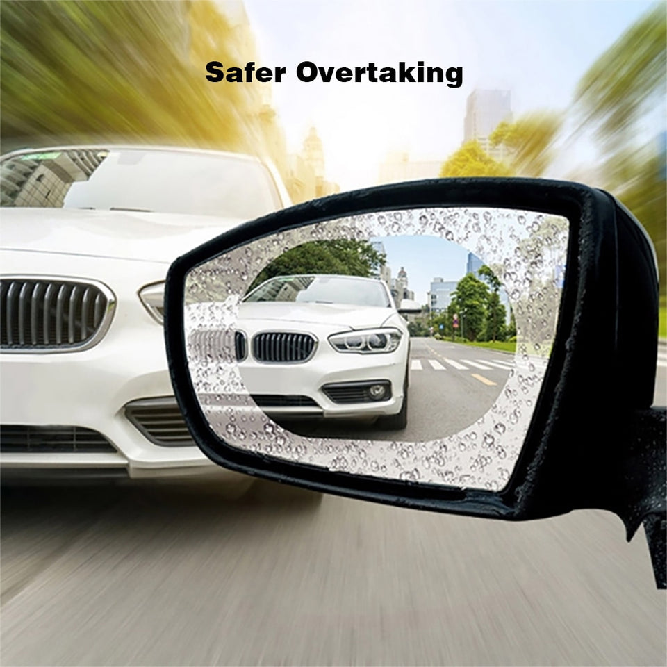 EPibuss 2Pcs/Set Nano Coating Anti Fog Rainproof  Rearview Mirror Film For Car