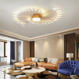 EPibuss Living Room Bedroom Modern Ceiling Chandelier Led Firework For Dining Room