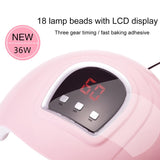 EPibuss LED Nail UV Lamp for Curing All Gel Nail Polish