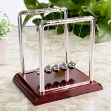 EPibuss Newton Pendulum Teaching Science Cradle Steel Balance for Home Decoration