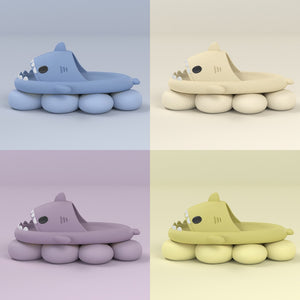 EPibuss Women Summer Non-Slip Shark Household Funny Slippers