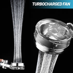 EPibuss New Turbo Propeller High Pressure Extension Showerhead