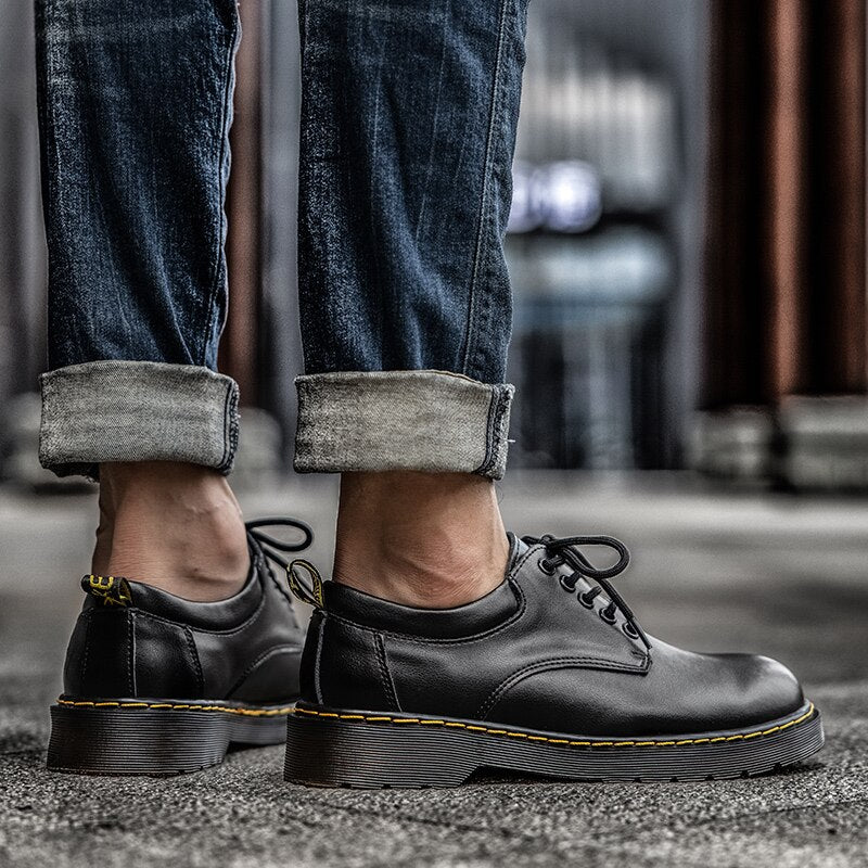 EPibuss Men Casual  Artificial Leather Driving Oxford boot Shoes