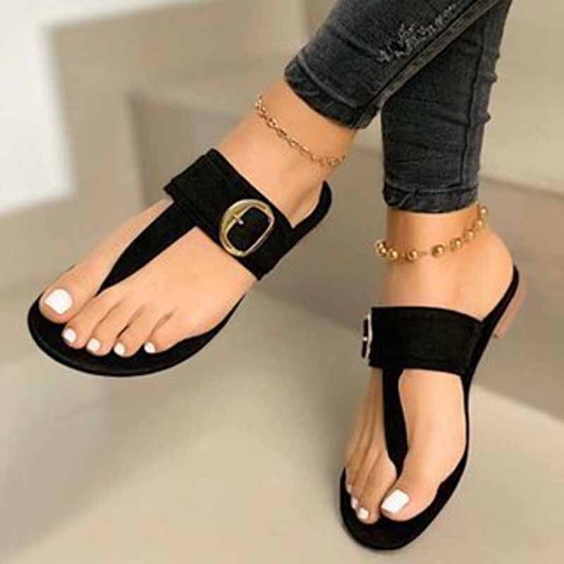 EPibuss Summer  Women Fashion Flat Sandals