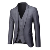 EPibuss Men Two-Piece Light Business Suit