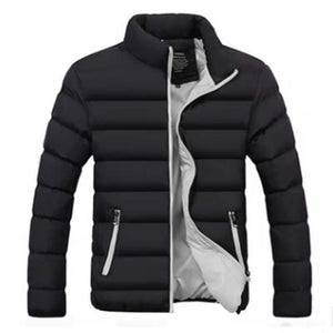 EPibuss Men Lightweight Warm Winter Zip Jacket