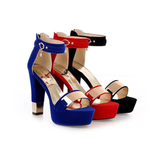 EPibuss High Quality Summer Women High Heels  Size 33-43 Shoes