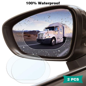 EPibuss 2Pcs/Set Nano Coating Anti Fog Rainproof  Rearview Mirror Film For Car