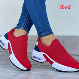 EPibuss Spring and Autumn New Women Sports Vulcanized  Flat Tennis Shoes