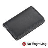 EPibuss Men Carbon Aluminum Credit Card Case Holder Wallet