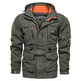 EPibuss Men Autumn Winter Outdoor Camping Wear Resistant New Tactical Jacket