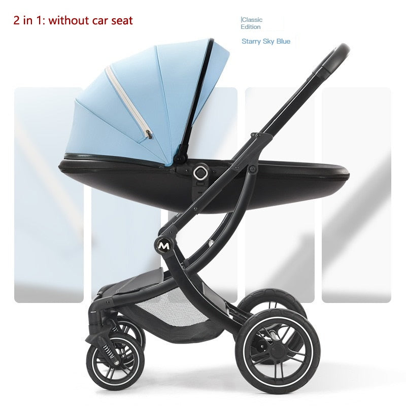 EPibuss Luxury Baby Carriage Stroller 2 in1, 3 In 1 with Car Seat,