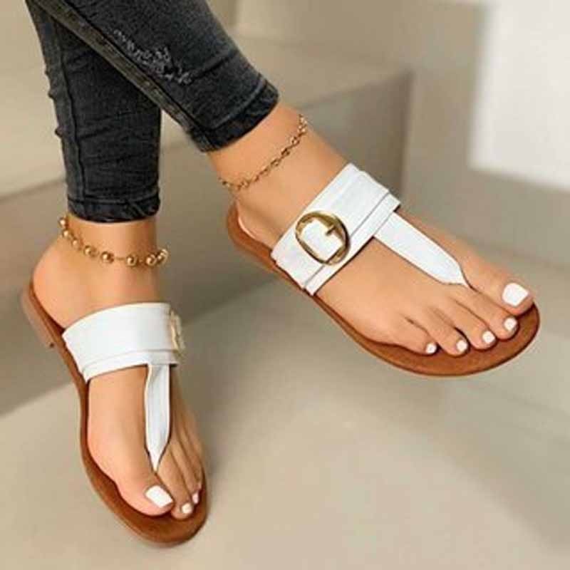 EPibuss Summer  Women Fashion Flat Sandals