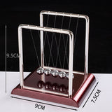 EPibuss Newton Pendulum Teaching Science Cradle Steel Balance for Home Decoration