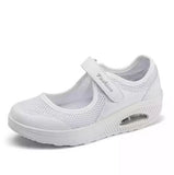 EPibuss Large Women Lightweight Mesh Breathable Sneakers Flat Shoes