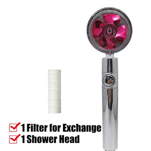 EPibuss New Turbo Propeller High Pressure Extension Showerhead