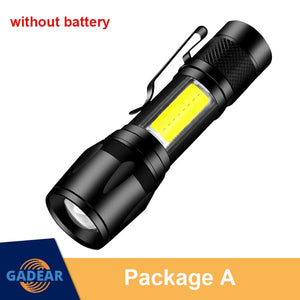 EPibuss Powerful  Rechargeable USB 18650 Waterproof LED Flashlights