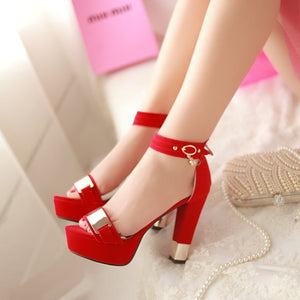 EPibuss High Quality Summer Women High Heels  Size 33-43 Shoes