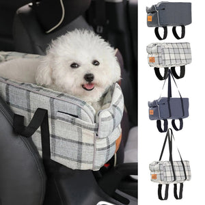 EPibuss Portable Puppy Car Safety Seat  Basket Dog Carrier Bag Pet Booster