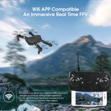 EPibuss E58 Drone WIFI FPV With Wide Angle Camera Hold Mode Foldable Arm