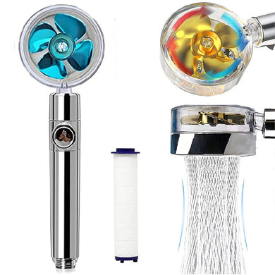 EPibuss New Turbo Propeller High Pressure Extension Showerhead