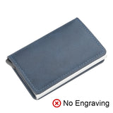 EPibuss Men Carbon Aluminum Credit Card Case Holder Wallet