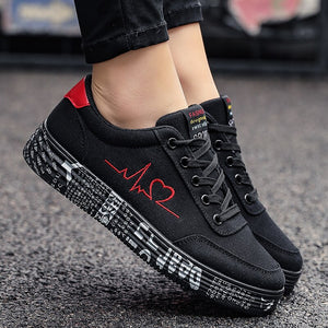 EPibuss Women Breathable Vulcanized  Sneakers