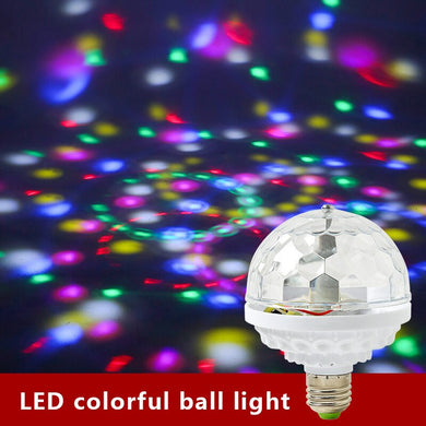 EPibuss Colorful Auto Rotating Lighting For Home Party KTV Disco DJ Ball Light