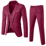 EPibuss Men Two-Piece Light Business Suit