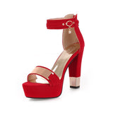 EPibuss High Quality Summer Women High Heels  Size 33-43 Shoes