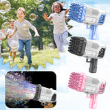 EPibuss Children Outdoor Automatic Soap  Bubble Blower Machine Toy