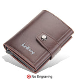 EPibuss Men Carbon Aluminum Credit Card Case Holder Wallet