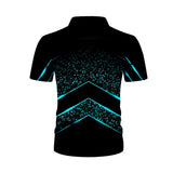 EPibuss Men Summer Casual Buttoned  Print Short Sleeve Shirt