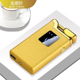 EPibuss Men New Dual Arc Lighter Windproof Flameless  Cigar Lighter