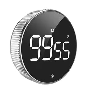 EPibuss Baseus Magnetic Kitchen Digital Timer Manual Countdown Alarm Clock For Cooking Shower Study