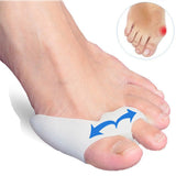 EPibuss 2Pcs=1Pair Toe Separator Valgus Bunion Orthotics Thumb Bone  Adjuster