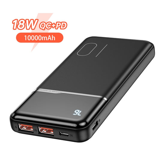 EPibuss 10000mAh Charging Portable Power Bank  Power Bank For Xiaomi Mi 9 8 iPhone